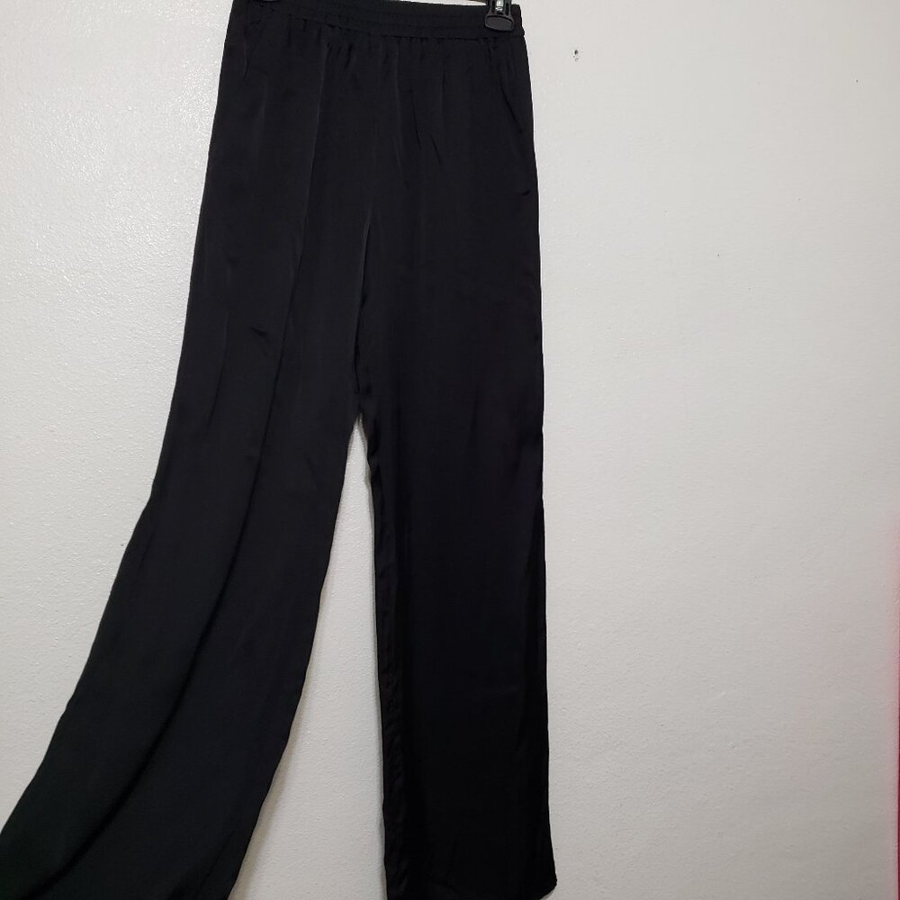 Lavender Brown Flowy Pants - Picture 9 of 14
